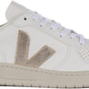 VEJA V-10 Extra White/Platine EU 46 (US Men's 12) M