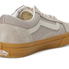 Vans Kids Old Skool (Big Kid) Sneaker, Neutral Block Gray/Gum, 4 US Unisex
