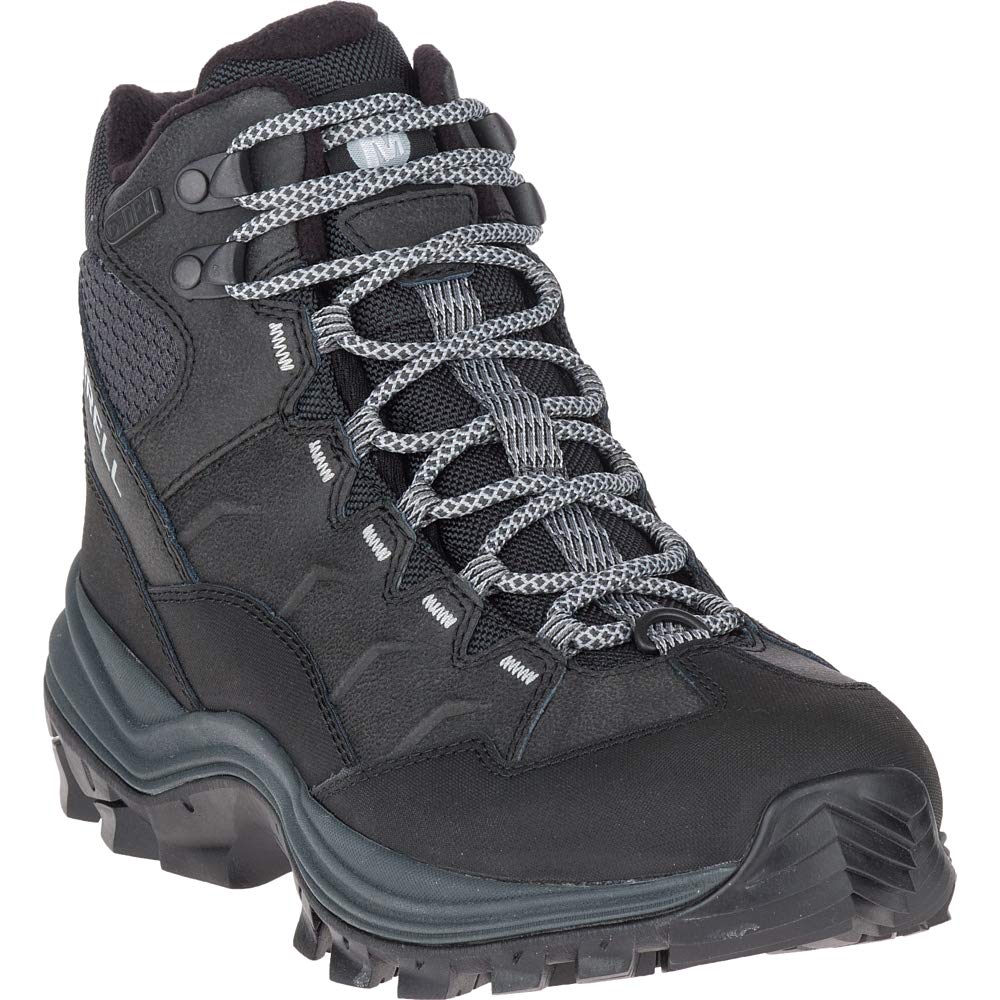 Merrell Women's Thermo Chill Mid Waterproof Snow Boot, BLACK, 7.5 Medium