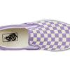 Vans Men's Classic Slip On, (Checkerboard) Chalk Violet/True White, Size 6.5