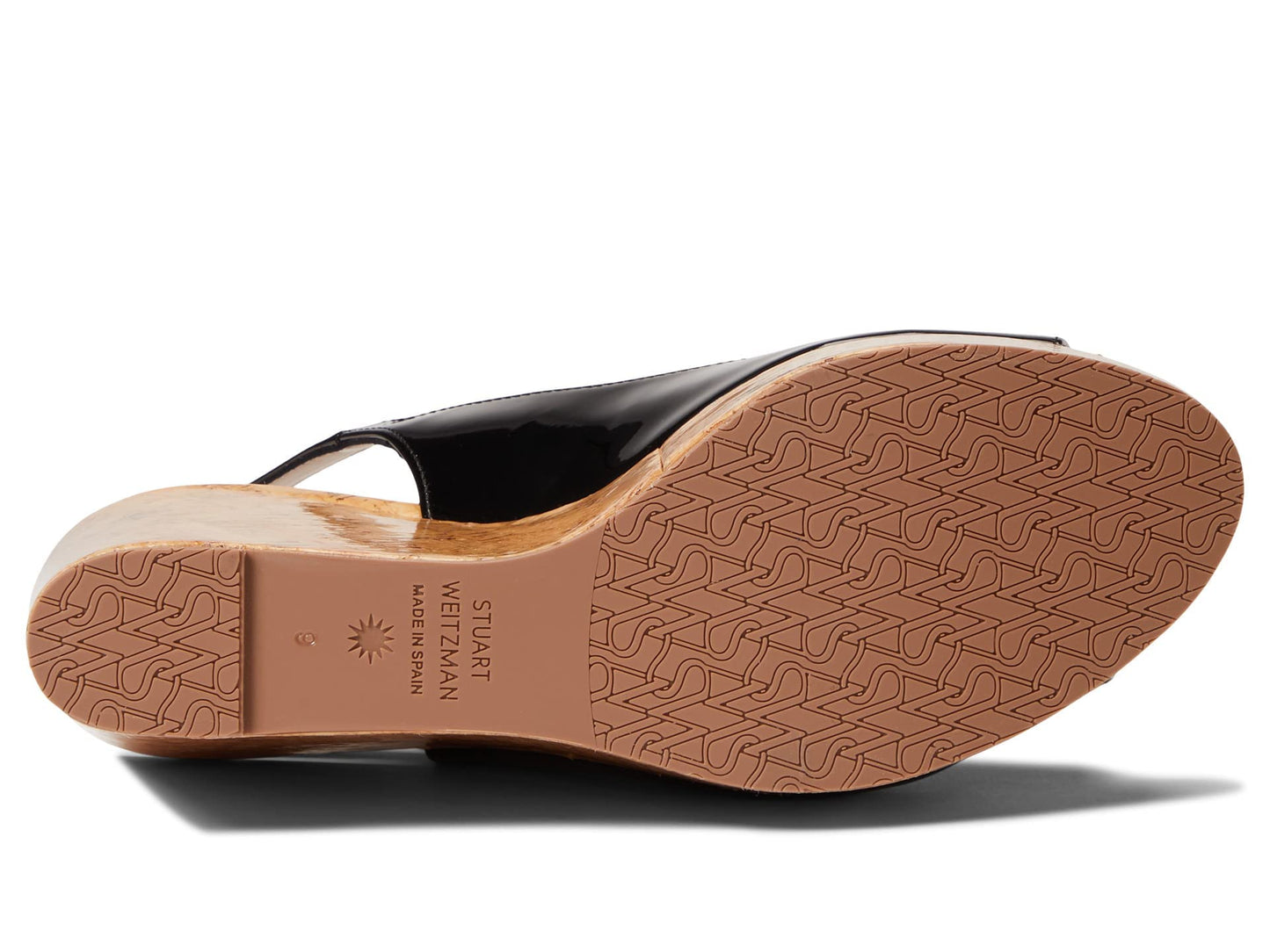 Stuart Weitzman Womens Riveria Black 8 B
