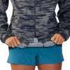 Mountain Hardwear Women's Standard Stretch Ozonic Jacket, Dark Zinc Frequency Print, Medium