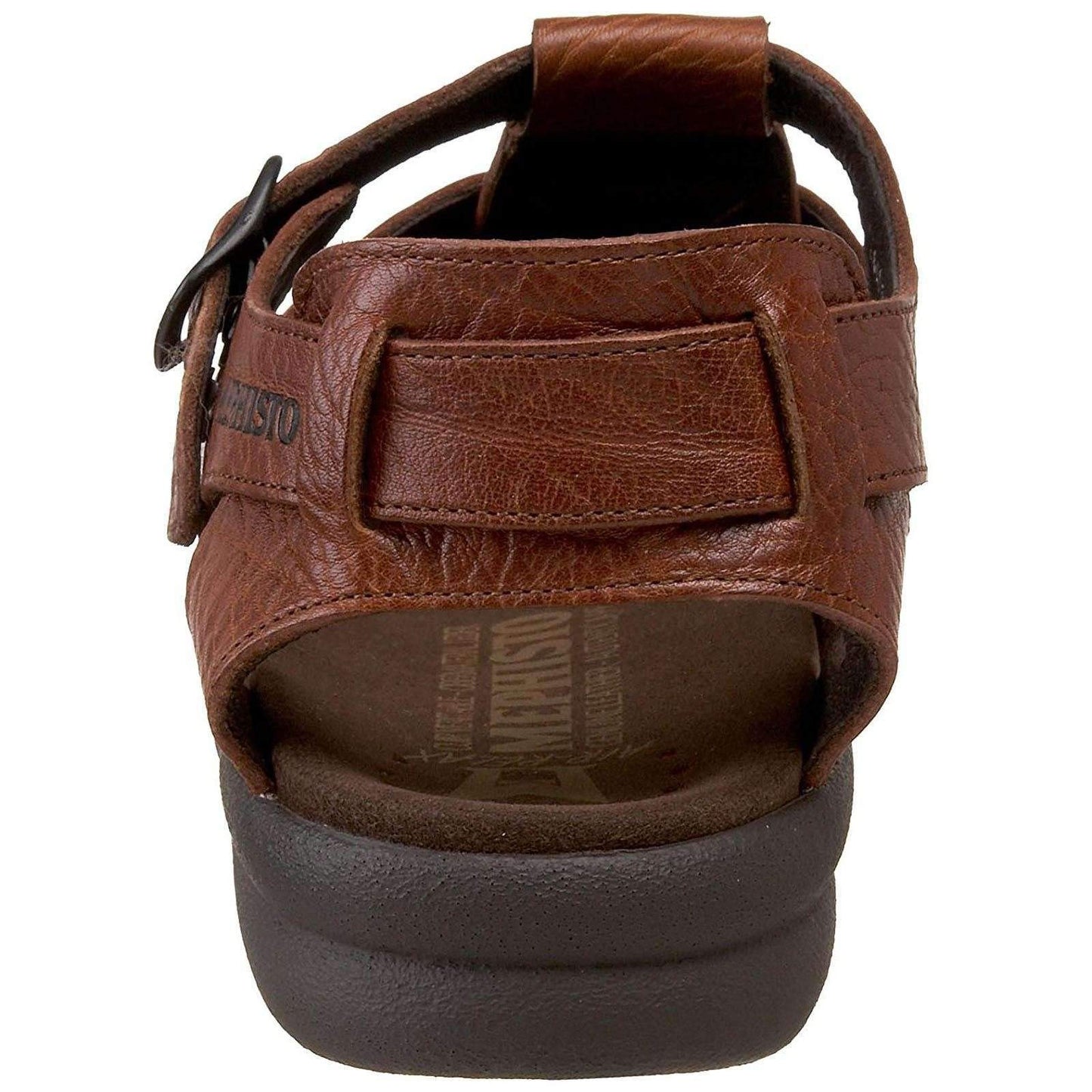 Mephisto Men's Sam Sandals Tan Grain Leather 7 M US