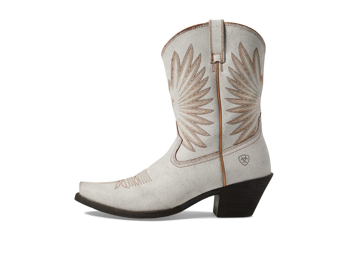 ARIAT Womens Goldie Western Boot Distressed White 12