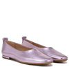 Franco Sarto Womens Vana Slip On Ballet Flat Light Pink Metallic 8.5 W