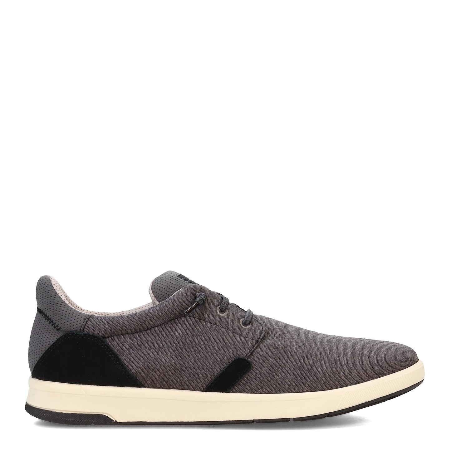 Florsheim Crossover Canvas Elastic Lace Slip-On Sneaker Black Canvas 13 W (3E)