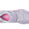 Skechers Kids Girls Skechers Elite Sport Tempo-Statement Swirl Sneaker, Lavender/Multi, 1 Little Kid