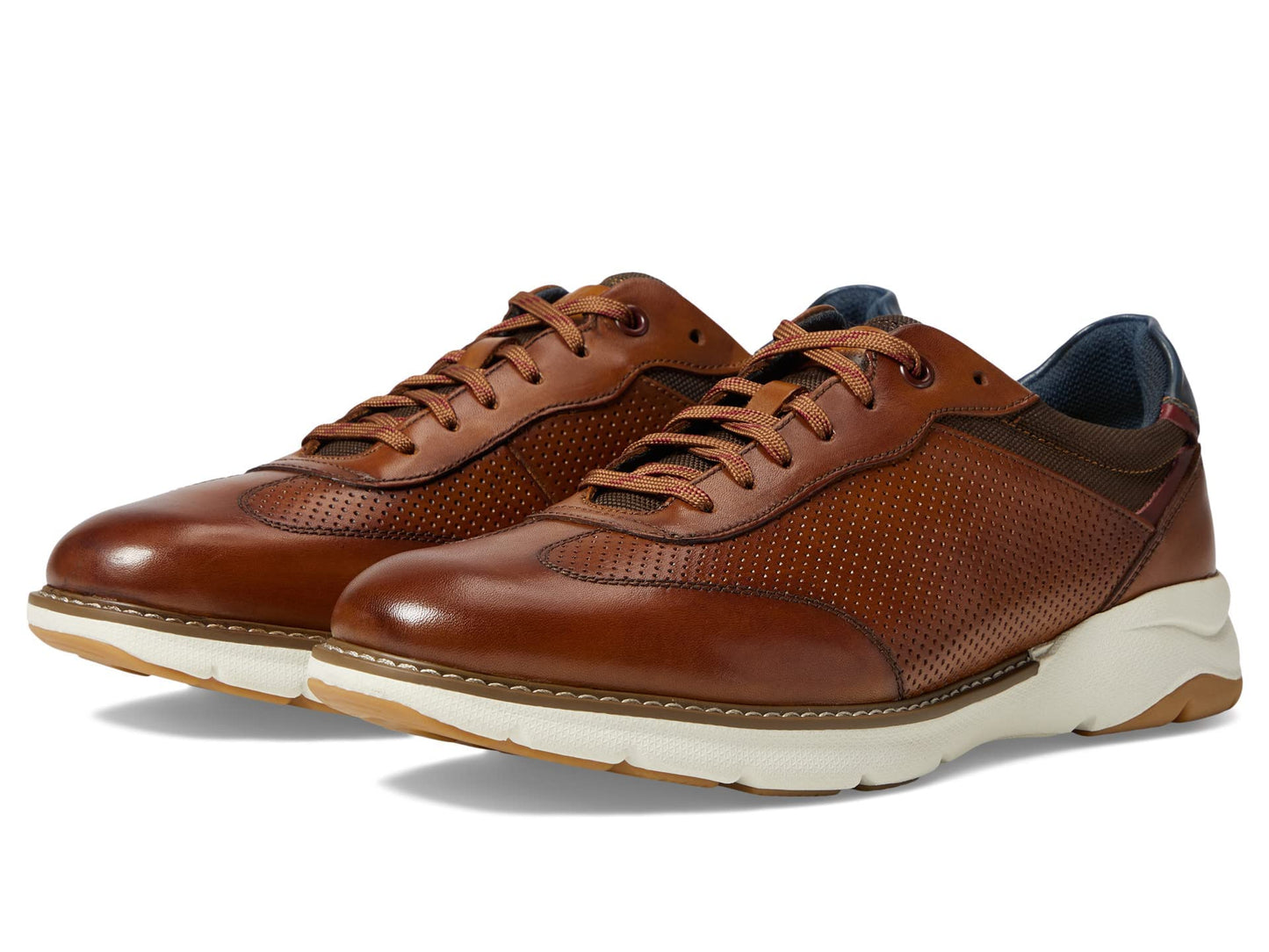 Florsheim Frenzi T-Toe Sneaker Cognac Smooth 11 M (D)