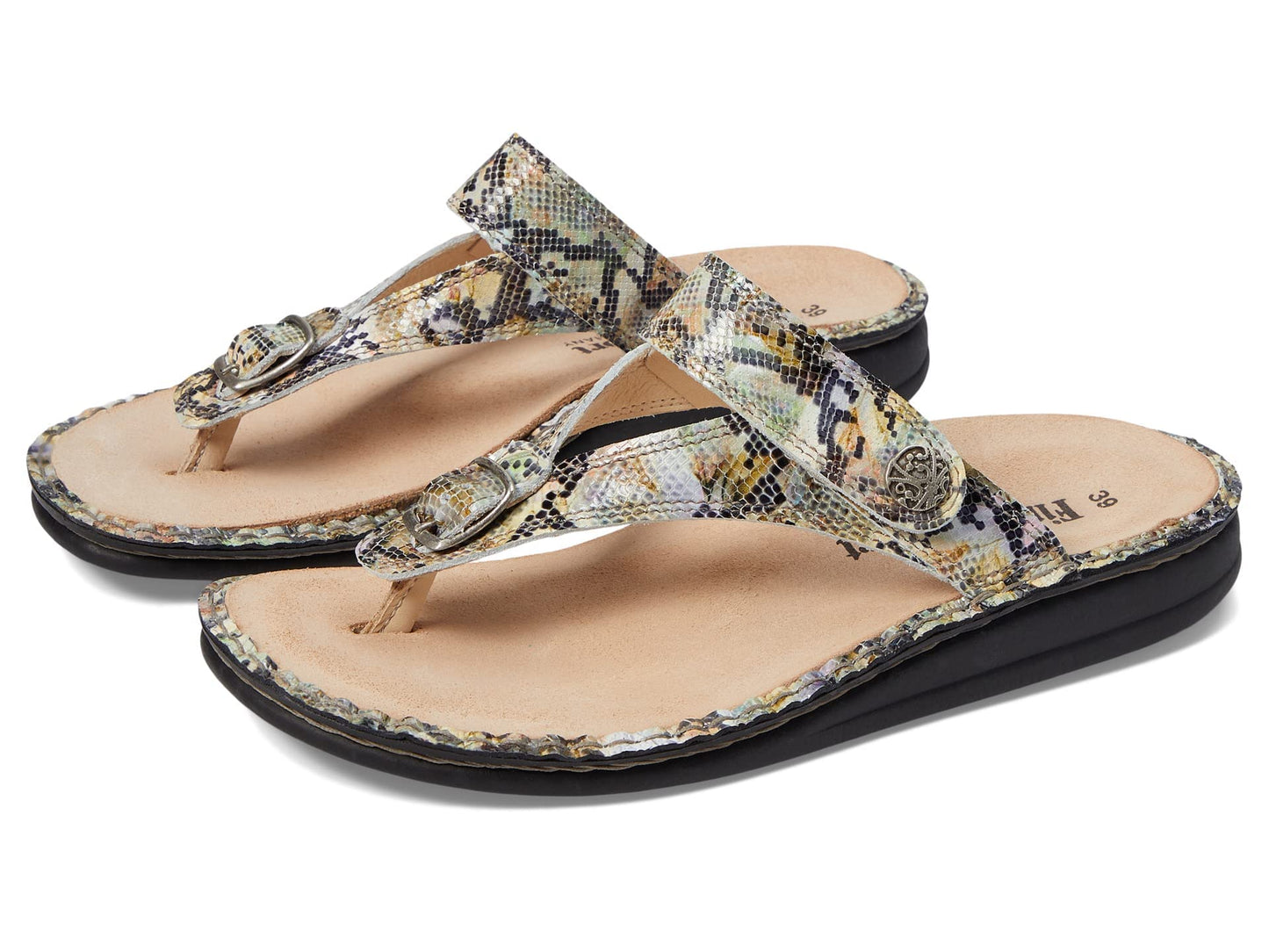 Finn Comfort Alexandria-S Multi Jungle EU 38 (US Women's 7.5-8) Medium