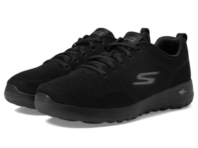 Skechers Women's Go Walk Joy Violet Sneaker, Black, 9 Wide