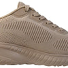 Skechers Women's Bobs Squad Chaos- Face Off Shoes, Nude, 6 W
