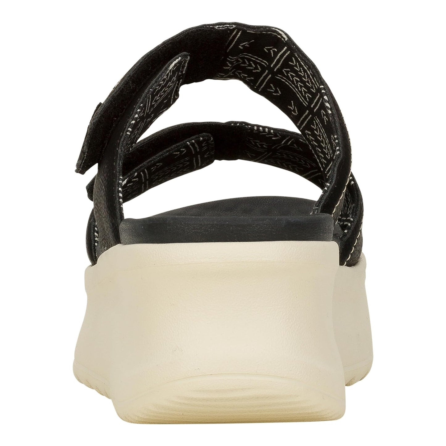 Hey Dude Delray Slide Classic - Sandals for Women - Textile and Synthetic Upper - Cotton Lining - EVA Outsole Black 8 M