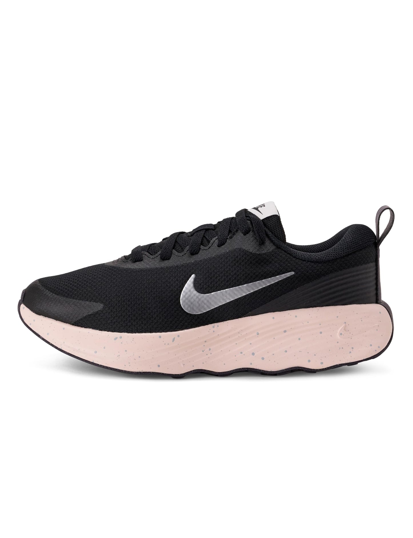 Nike Women's Promina Walking Shoes, Black/Metallic Platinum-Silt Red-Cave Purple, 8