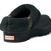 Hunter Play Sherpa Insulated Clogs for Women Offers Keep Your Feet Warm, Textile Lining and Insole, and Slip-On Style Arctic Moss 10 M