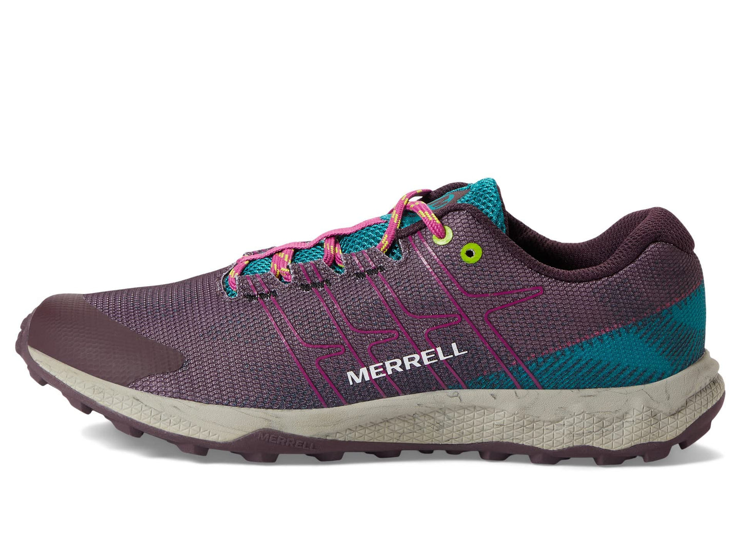 Merrell Unisex Kid's Moab Flight Low Hiking Shoe, Burgundy, 6 Wide