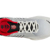 K-Swiss Men's Hypercourt Express 2 HB Tennis Shoe, Bright White/Stretch Limo/High Risk Red, 14 M