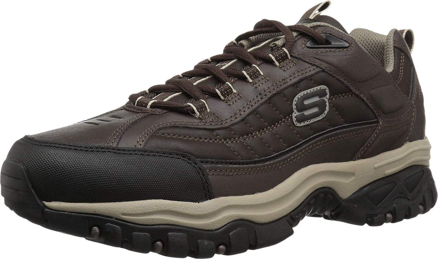 Skechers Men's Energy Downforce Lace-Up Sneaker,Brown Taupe,12 M US