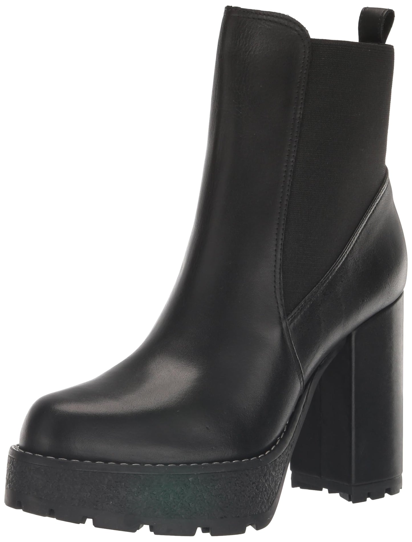 Schutz Women's Billie Platform Knee High Boot, Black, 9
