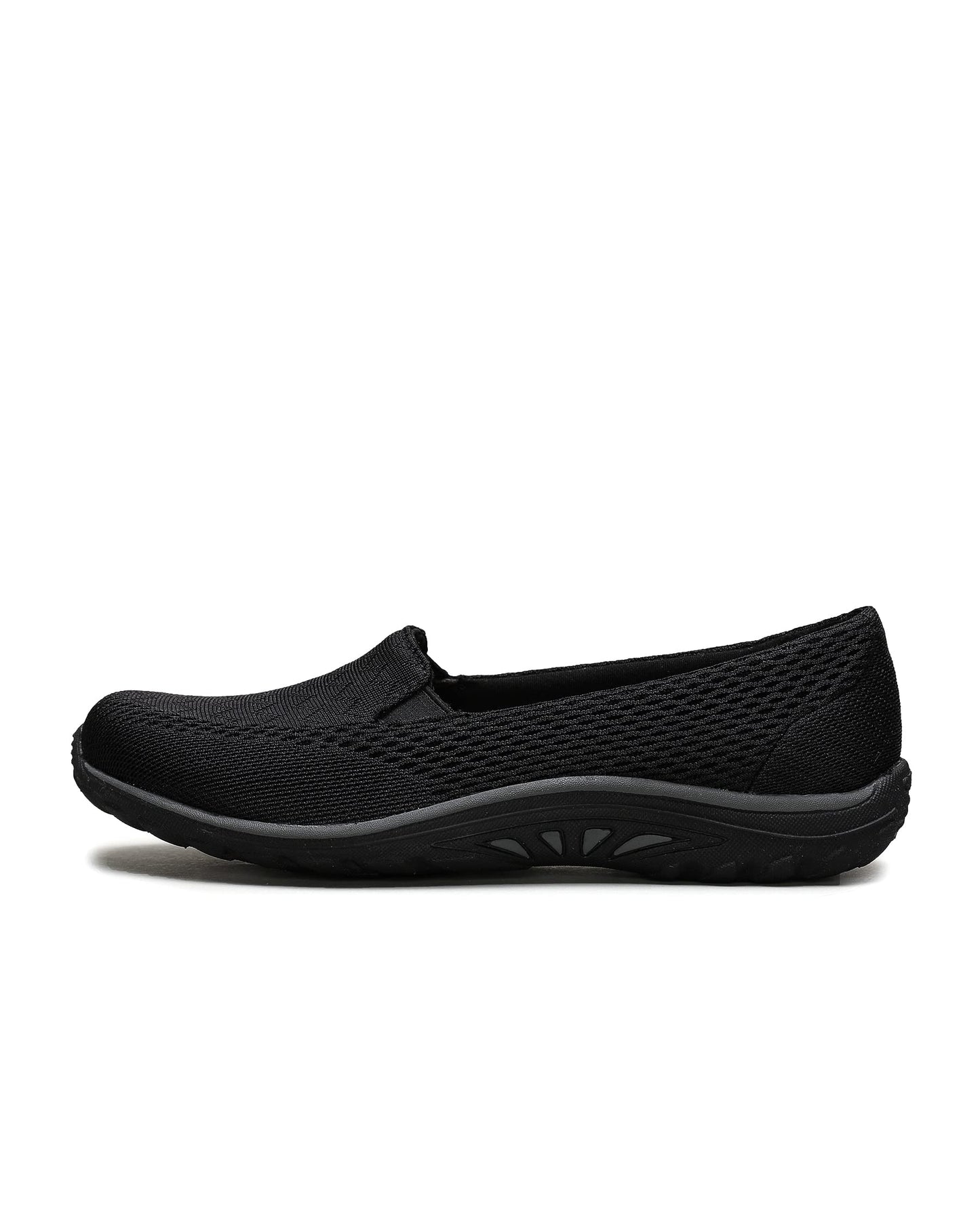 Skechers USA Reggae FestWillows Womens Slip On 10 BM US Black