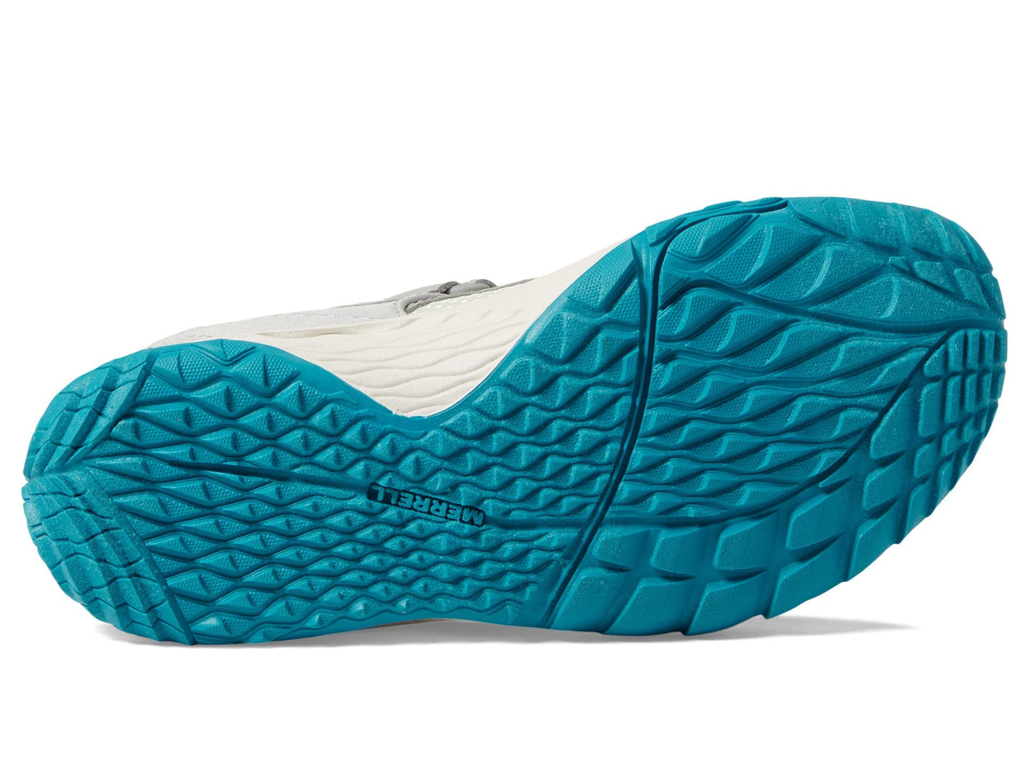 Merrell Trail Glove 7 A/C (Little Kid/Big Kid) Grey/Blue/Lime 6 Big Kid M