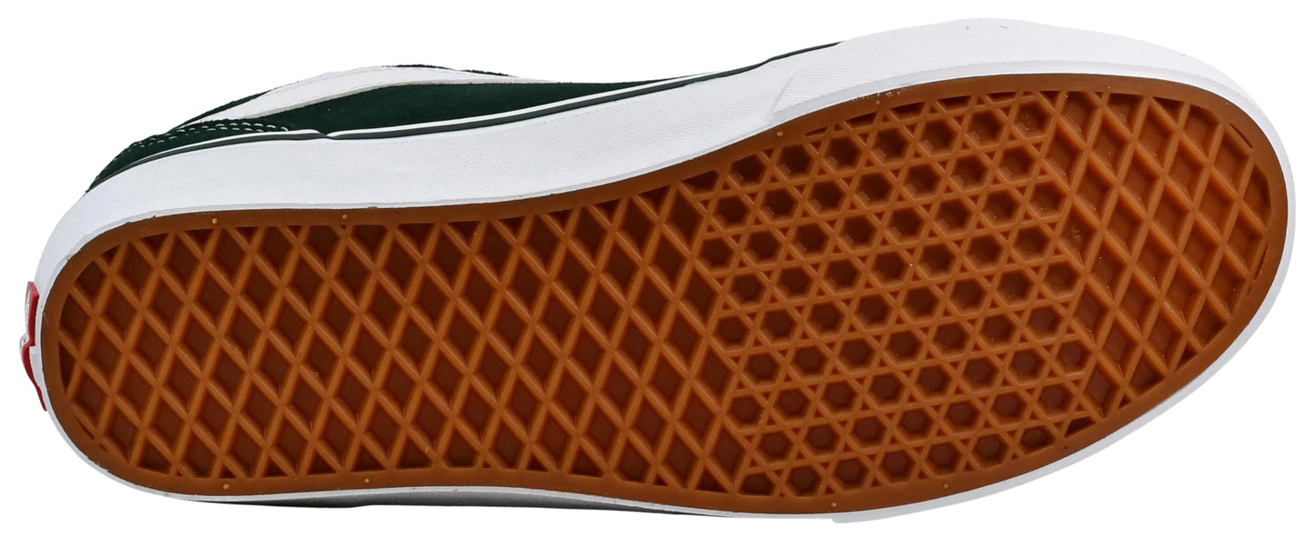 Vans Men's Filmore Sneaker, Suede Scarab/White, 10.5 M US