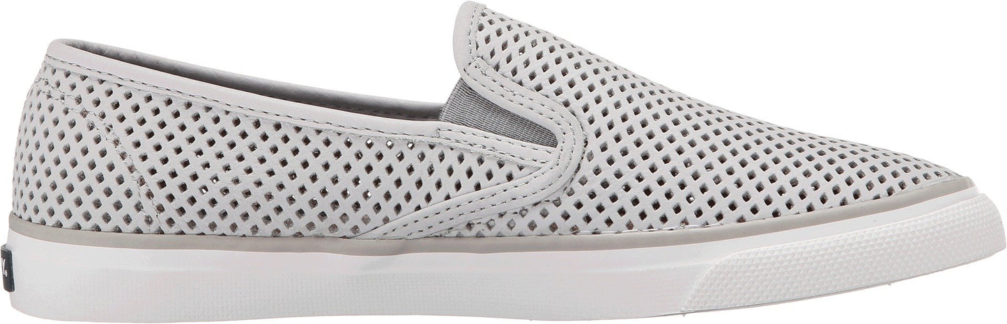 Sperry Top-Sider Women's Seaside Fashion Sneaker, Grey, 5 M US