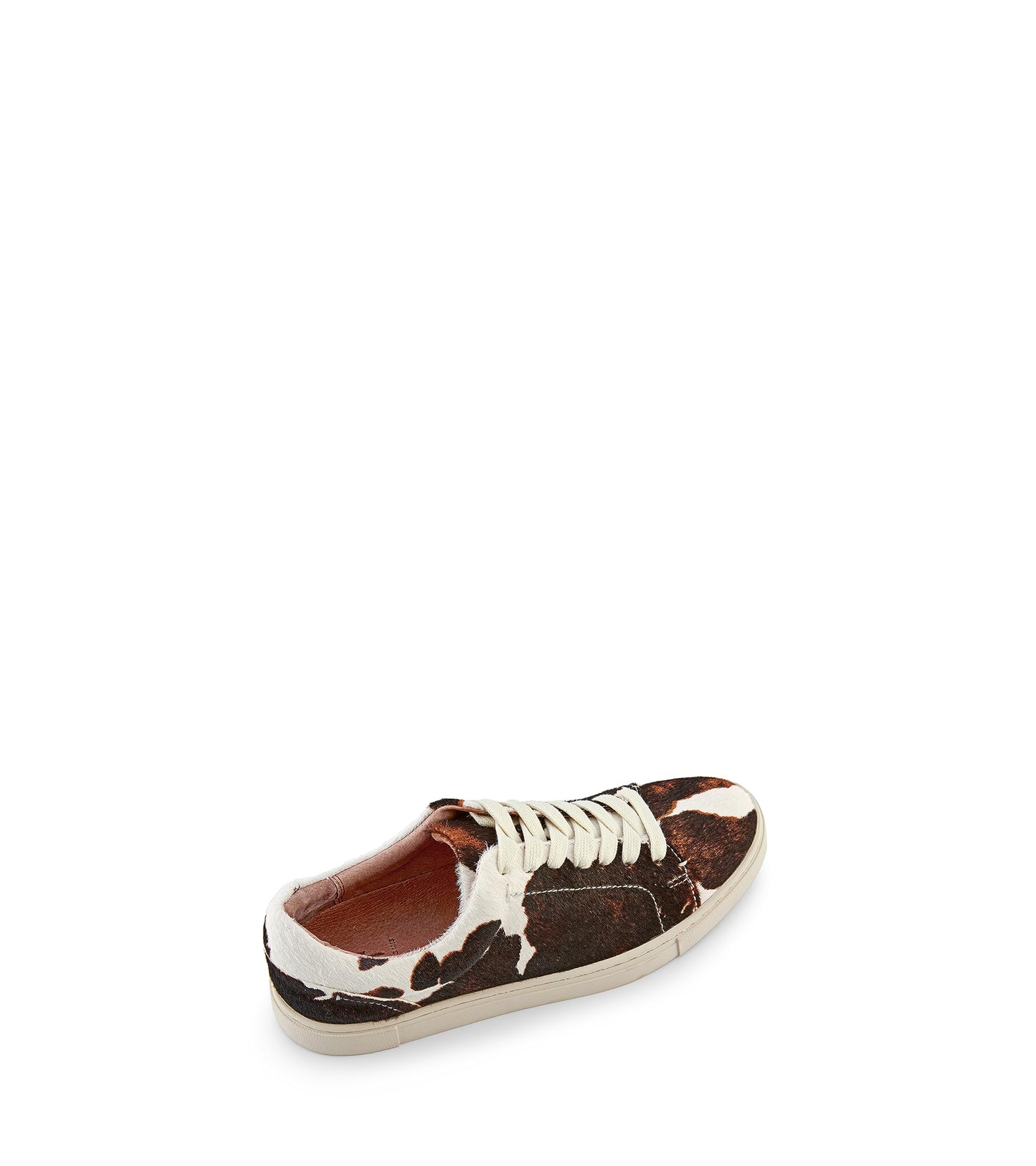Frye Ivy Low Lace Sneakers for Women Crafted from Soft, Vintage Italian Leather with Removable Molded Footbed, Leather Lining, and Contrast White Rubber Outsoles, Black/Brown - 5.5M