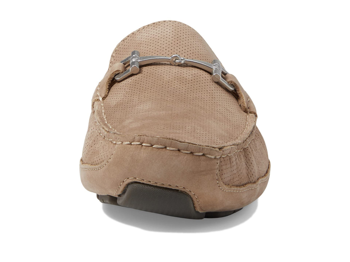 Cole Haan Wyatt Bit Driver Dune Nubuck Perf/Nicotine 10 D (M)