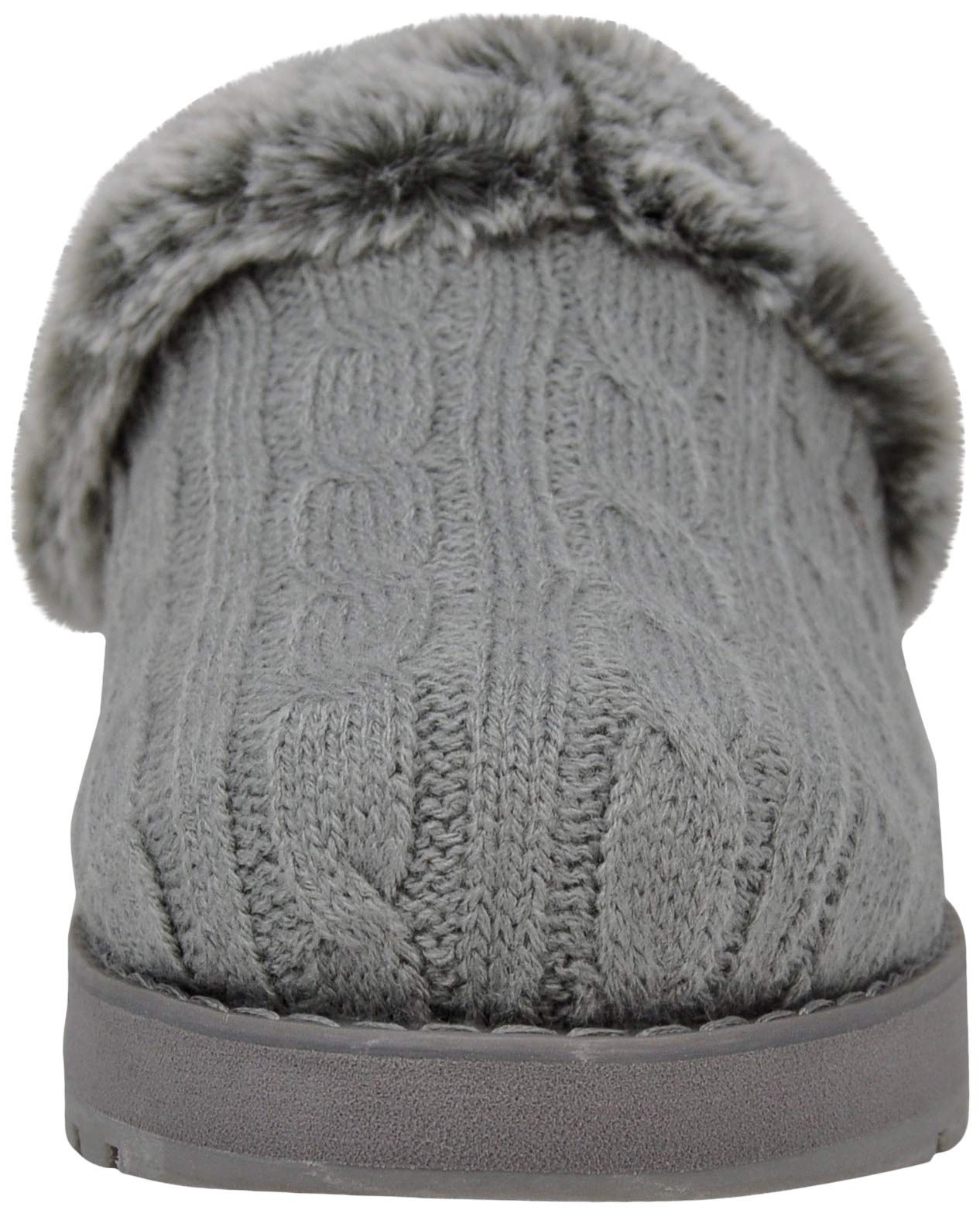 Skechers womens Keepsakes - Ice Angel Slipper, Grey, 8 Wide US