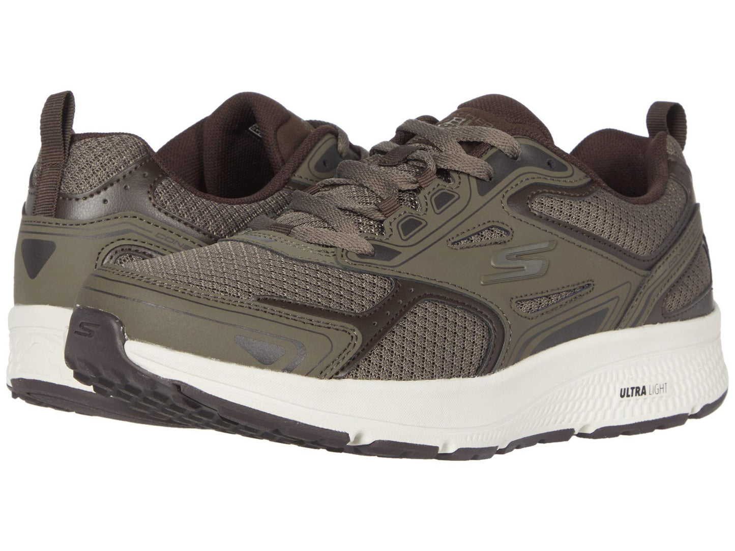 Skechers mens Go Run Consistent - Performance Running & Walking Shoe Sneaker, Brown, 9.5 US