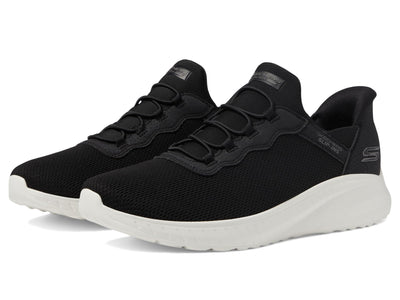 Skechers Hands Free Slip-ins Bobs Squad Chaos - in Colour Women's Trainers, Blk Black, 7 US