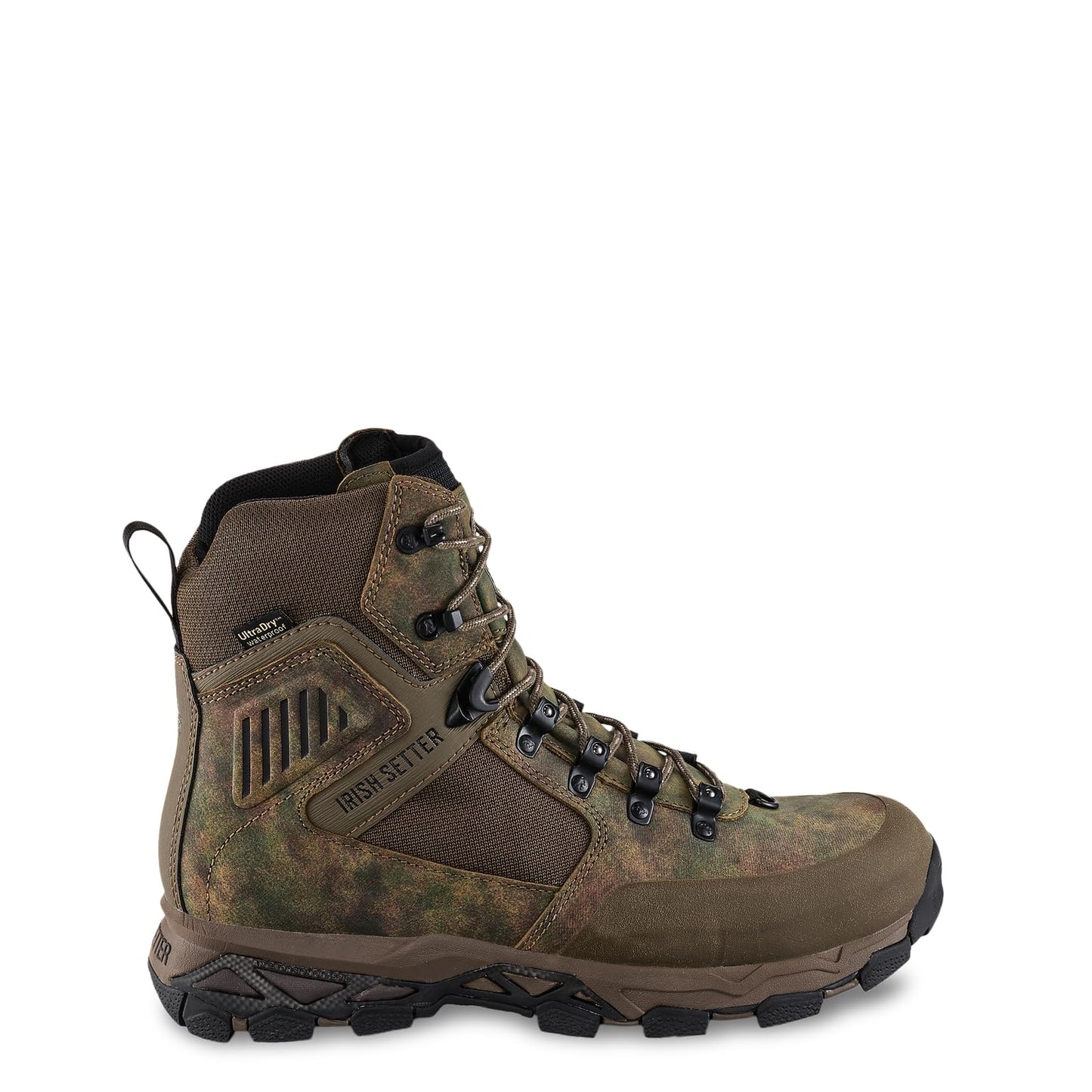 Irish Setter, Pinnacle, Men’s, 9", Waterproof, Hunting Boot, Earth Field Camo, 12 D (Medium)