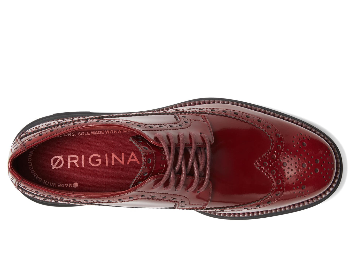 Cole Haan Men's Originalgrand Remastered Longwing Oxford, Bloodstone/Syrah Brush-Off/Black, 9.5 Wide