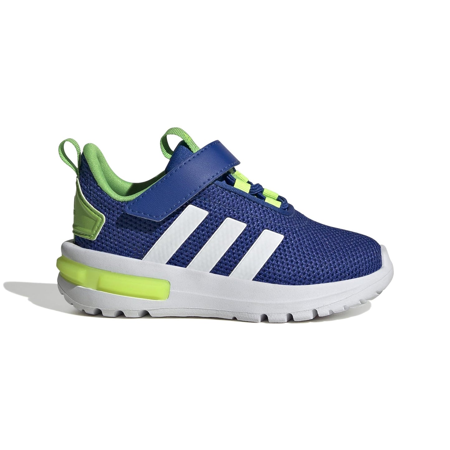 adidas Baby Boy's Racer TR23 (Infant/Toddler) Team Royal Blue/White/Lucid Lime 4 Toddler M