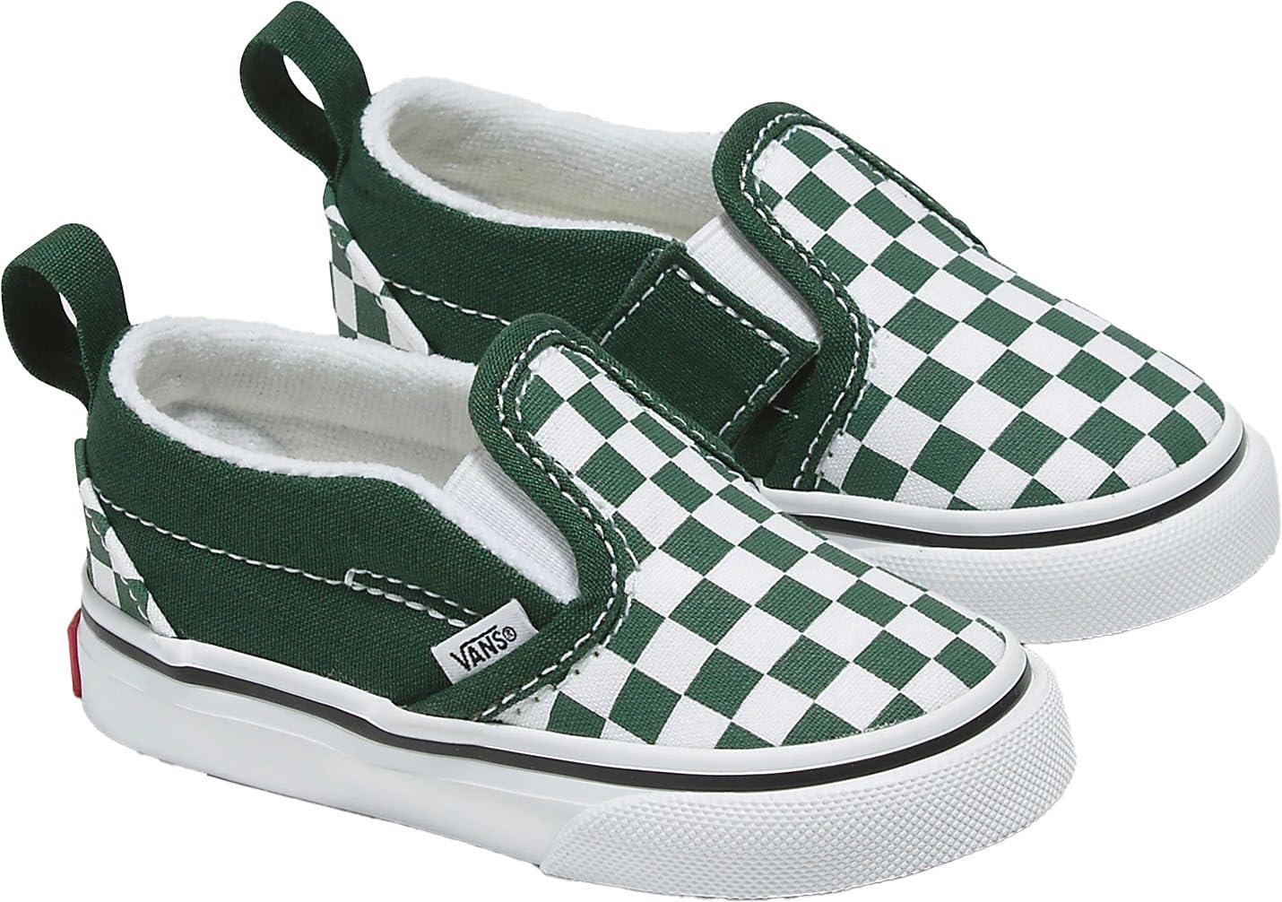 Vans - Toddler Slip-On V Shoes with Fastner, Color Mountain View, Size: 6 M US Toddler