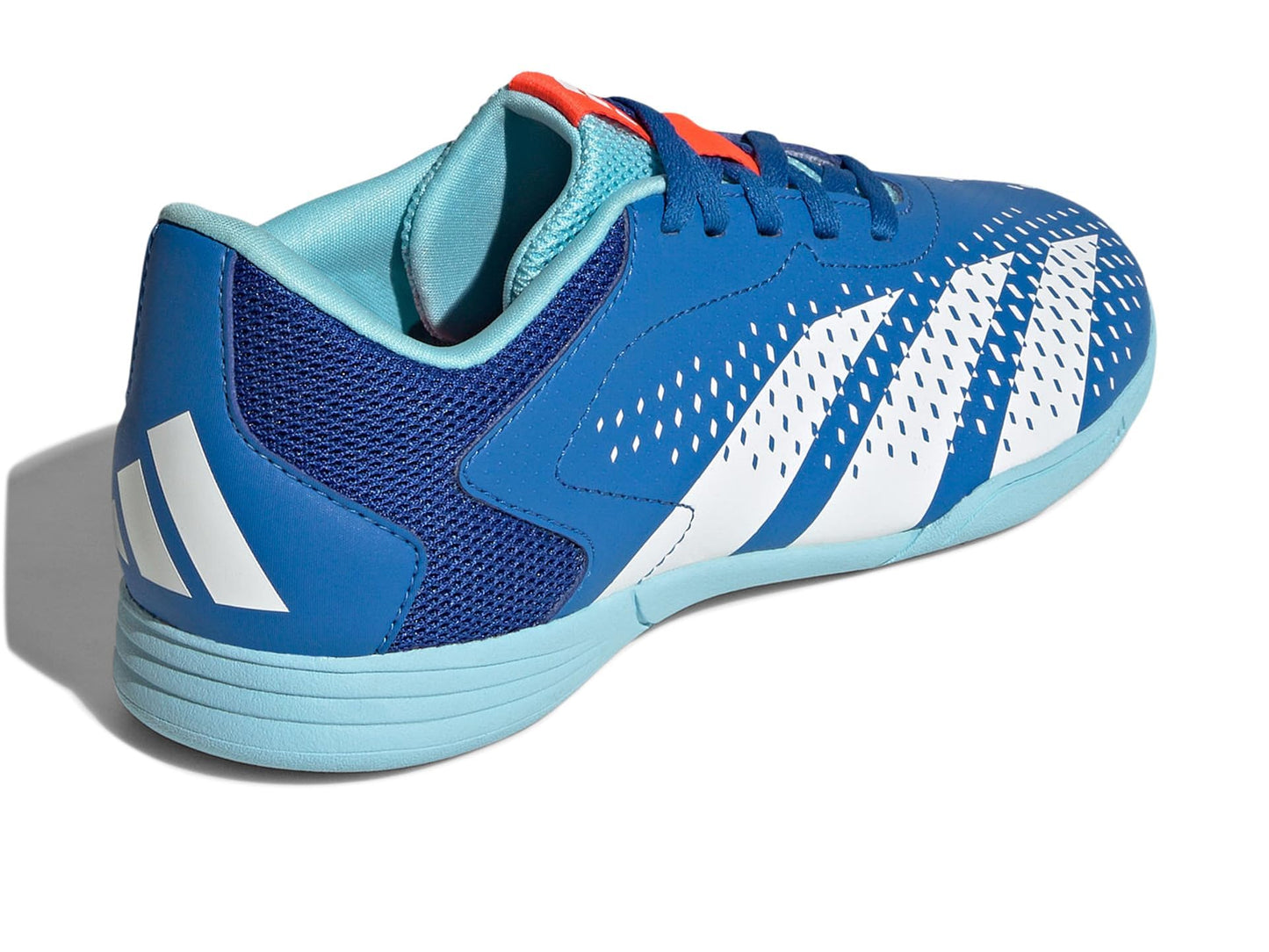 adidas Soccer Predator Accuracy.4 Indoor (Little Kid/Big Kid) Bright Royal/White/Bliss Blue 5.5 Big Kid M