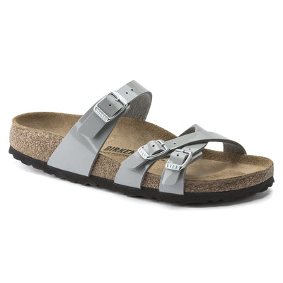 Birkenstock Franca Birko-Flor Patent Alloy Sandals