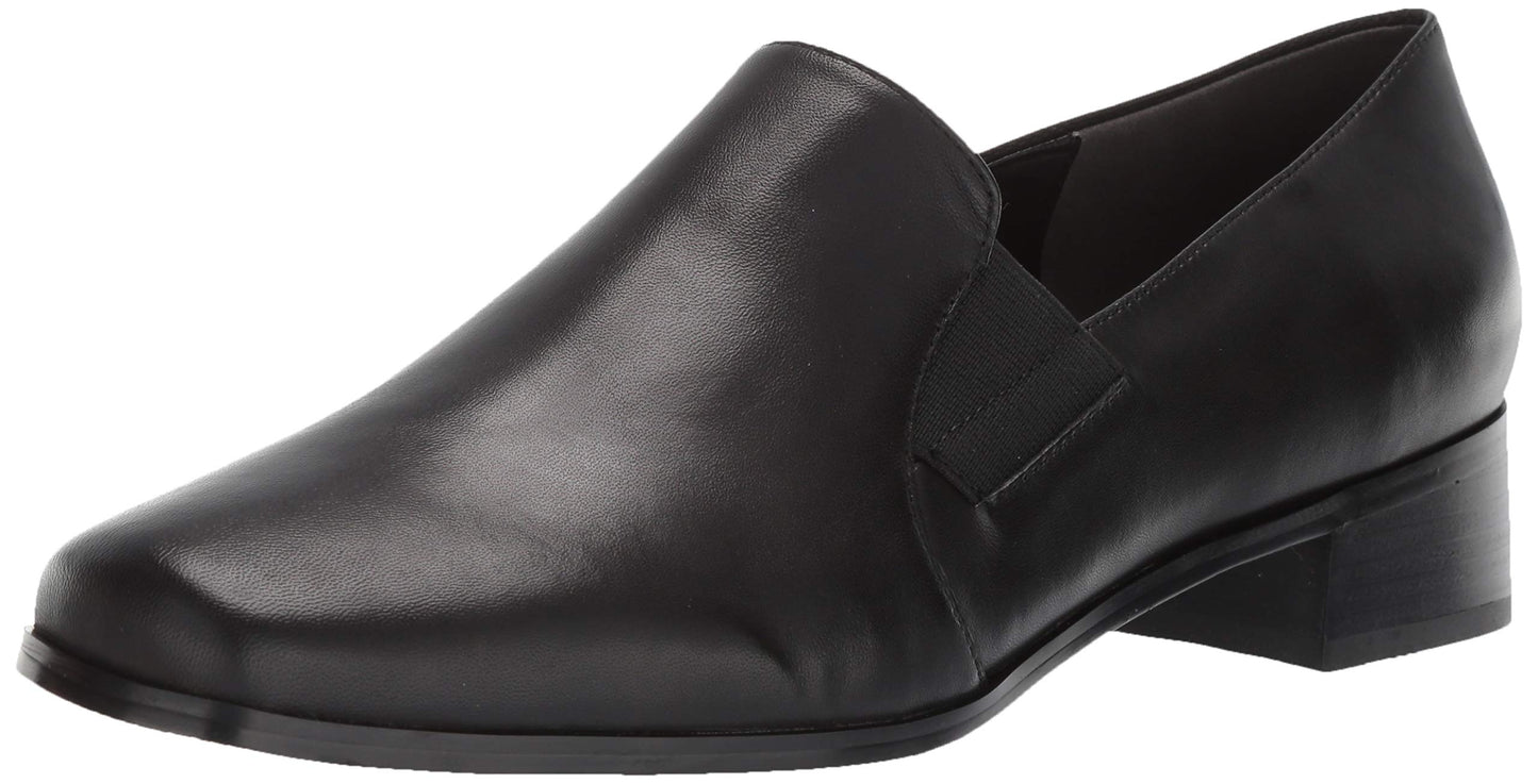 Trotters Women's Ash Loafer,Black Kid,6.5 N