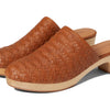 Madewell The Jordyn Clog in Woven Leather Rustic Twig 6 M