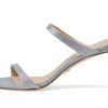 Stuart Weitzman Aleena 75 Silver 8.5 M
