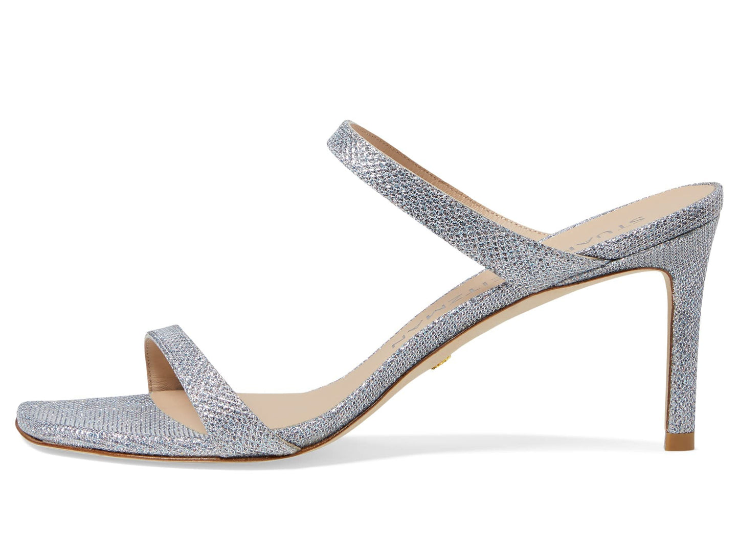 Stuart Weitzman Aleena 75 Silver 8.5 M