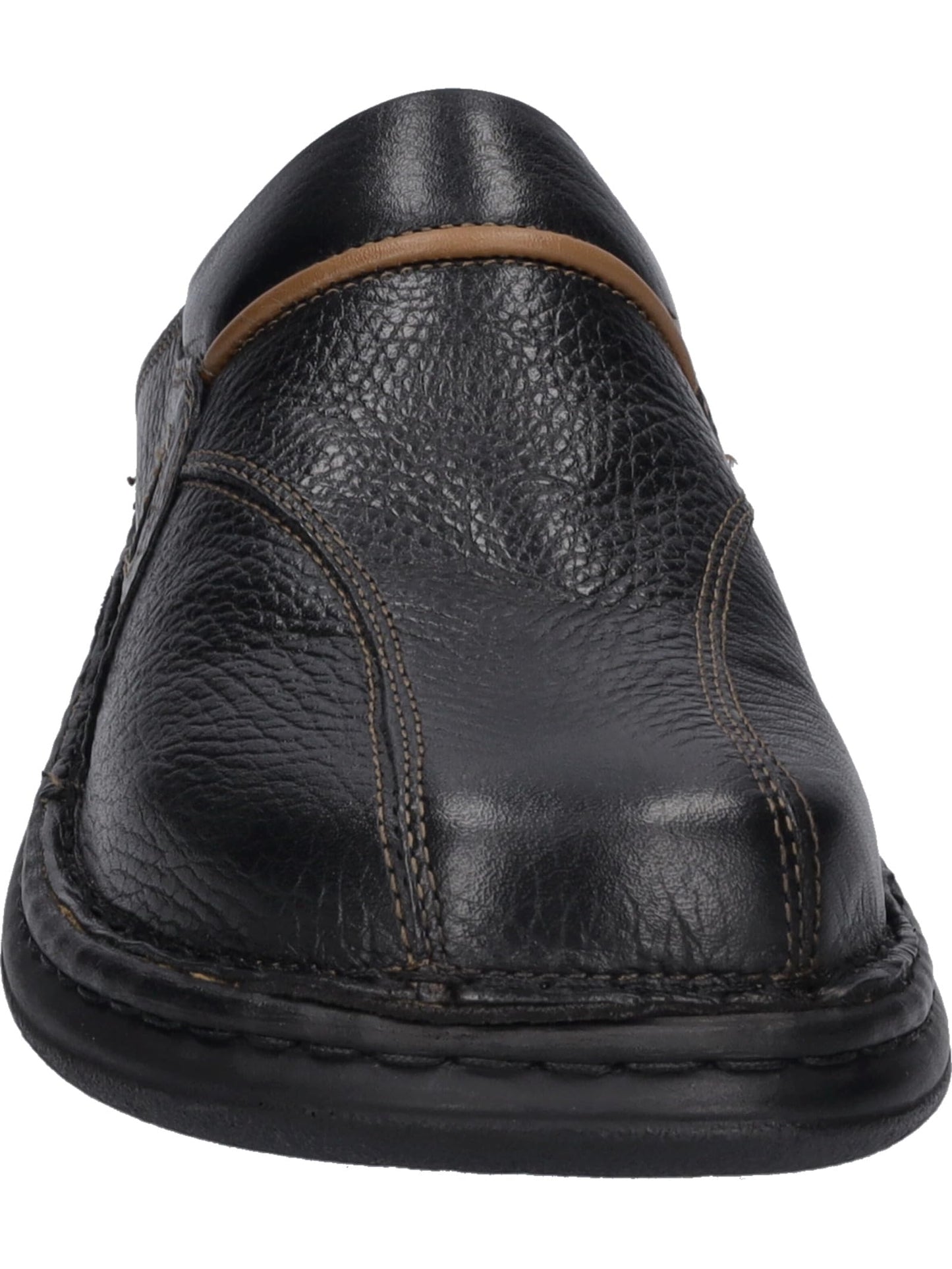 Josef Seibel Men's Klaus Leather Mule, Black Black Cognac 26611, 42