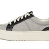 Cole Haan Womens Grandpro Max Platform Sneaker Ivory Canvas/Black Leather 9.5 Medium