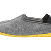 mahabis Classic Slipper Larvik Light Grey/Skane Yellow EU 47 (US Men's 12.5-13) Medium