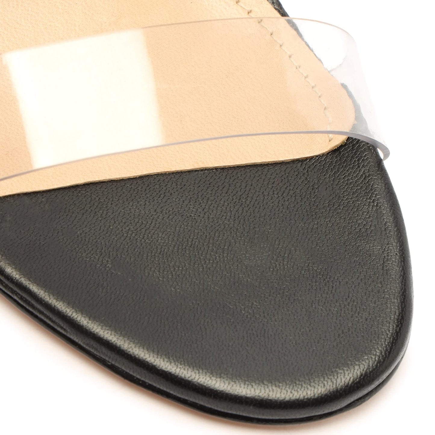 SCHUTZ Jessie Black/Transparente 8.5 M