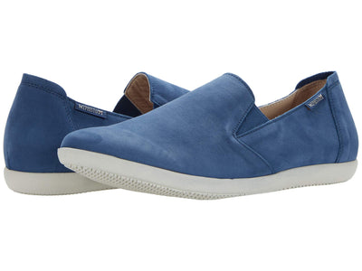 Mephisto Women's Korie Flat, Denim, 9.5