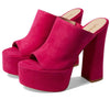Stuart Weitzman Skyhigh 145 Platform Slide Azalea 9.5 B