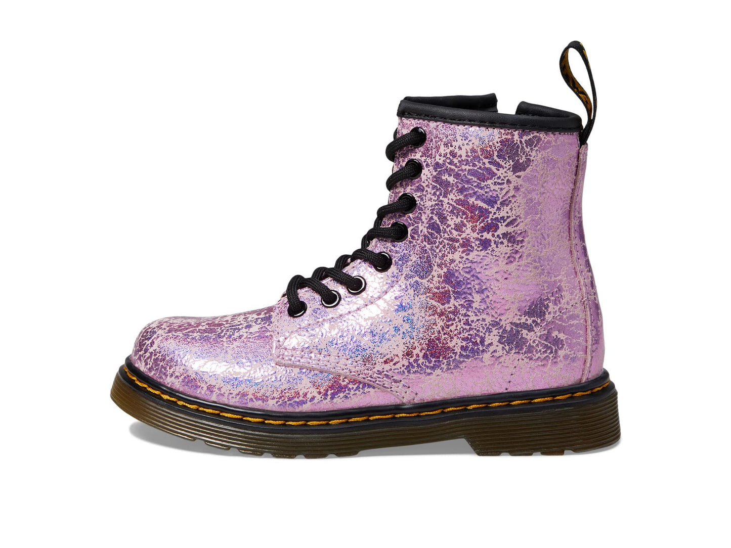 Dr. Martens Kid's Collection 1460 Lace Up Fashion Boot Kids - R  Crinkle 10 UK (US 11 Little Kid) M