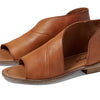 Free People Mont Blanc Sandals for Women - Leather Upper - Side Cutout - Open-Toe Silhouette Tan EU 37.5 (US Women's 7.5) M