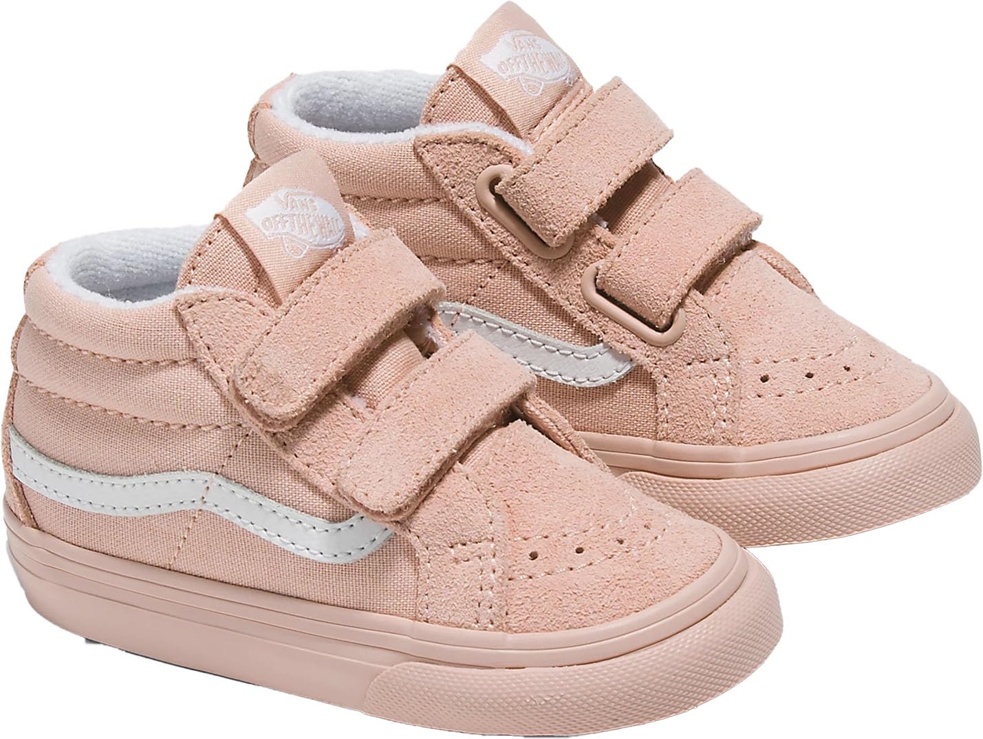 Vans - Toddlers Sk8-Mid Reissue V Shoes, Color Rose Smoke, Size: 4.5 M US Toddler